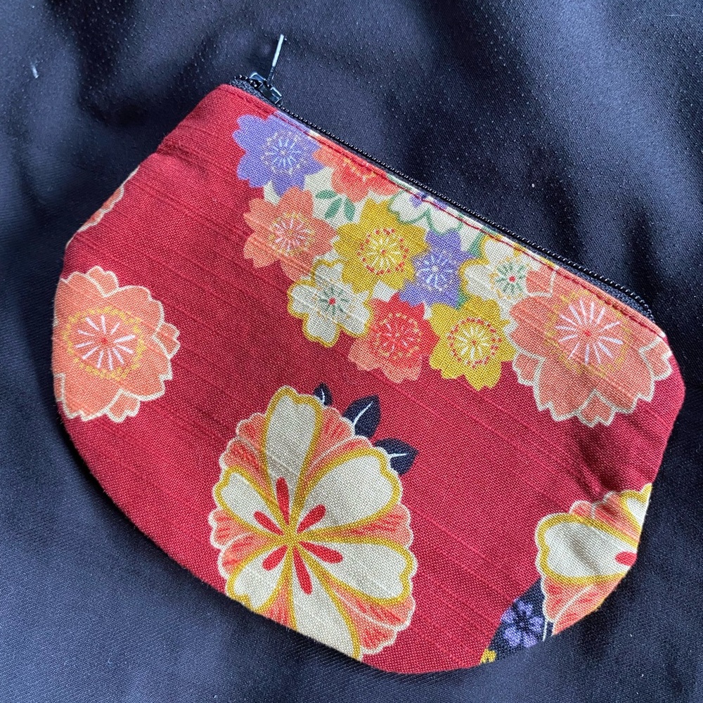 Cherry blossom coin purse